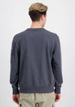 Alpha Industries Double Layer Sweater Dunkelblau/Dunkelgrau/Grau