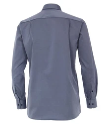 CASAMODA Langarmhemd Comfort Fit NOS Dunkelblau/Grau/Blau