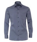 CASAMODA Langarmhemd Comfort Fit NOS Dunkelblau/Grau/Blau