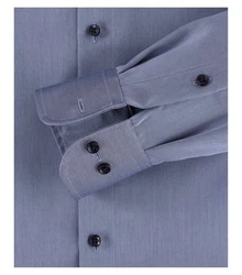 CASAMODA Langarmhemd Comfort Fit NOS Dunkelblau/Blau/Grau/Hellblau