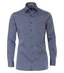 CASAMODA Langarmhemd Comfort Fit NOS Dunkelblau/Blau/Grau/Hellblau