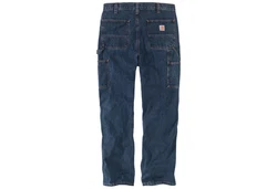 Carhartt Double-Front Logger Jeans (H45) blau