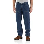 Carhartt Double-Front Logger Jeans (H45) blau
