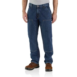 Carhartt Double-Front Logger Jeans (H45) blau