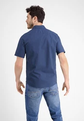 LERROS Kurzarmhemd Blau/Pastell/Dunkelblau