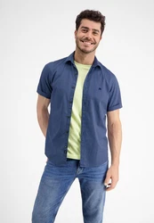 LERROS Kurzarmhemd Blau/Pastell/Dunkelblau