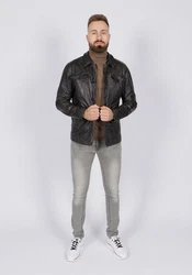 Freaky Nation Lederjacke Aalborg-FN 