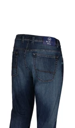Brühl 5-Pocket Jeans  Dunkelblau/Hellblau