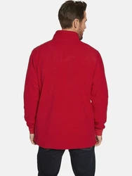 Jan Vanderstorm Fleecepullover SIETSE Rot