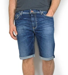 Jeansshorts Herren 90's Denim Short Stretch