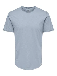 Rundhalsshirt ONSBENNE LONGY SS TEE NF 7822 NOOS