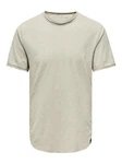 Only & Sons T-Shirt Benne hellgrau