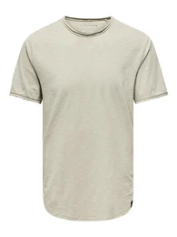 Rundhalsshirt ONSBENNE LONGY SS TEE NF 7822 NOOS