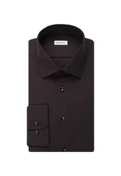 seidensticker Businesshemd Kentkragen Slim Extra langer Arm Bordeaux/Braun/Dunkelrot/Dunkelbraun/Rot/Lila/Schwarz