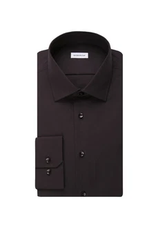 seidensticker Businesshemd Kentkragen Slim Extra langer Arm Bordeaux/Braun/Dunkelrot/Dunkelbraun/Rot/Lila/Schwarz