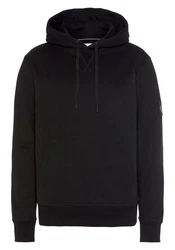 Calvin Klein Jeans Kapuzensweatshirt Badge Hoodie Schwarz
