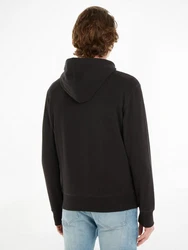 Calvin Klein Jeans Kapuzensweatshirt Badge Hoodie Schwarz