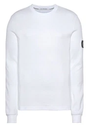 Langarmshirt BADGE WAFFLE LS TEE mit Logopatch