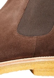 Henry Stevens Marshall CB Businessschuh Chelseaboots Braun/Dunkelbraun/Bordeaux