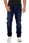 Jack & Jones Regular-fit Jeans Mike Original Dunkelblau/Blau
