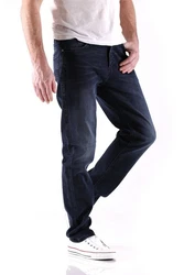 Jack & Jones Regular-fit Jeans Mike Original Dunkelblau/Lila