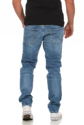 Jack & Jones Regular-fit Jeans Mike Original Blau/Hellblau