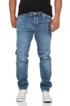 Jack & Jones Regular-fit Jeans Mike Original Blau/Hellblau