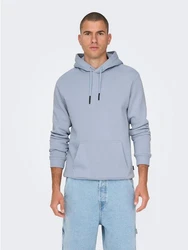 ONLY & SONS Sweatshirt Hoodie ONSCERES (5425) Hellblau/Blau