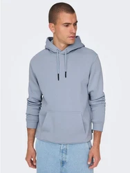 ONLY & SONS Sweatshirt Hoodie ONSCERES (5425) Hellblau/Blau