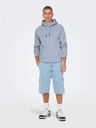 ONLY & SONS Sweatshirt Hoodie ONSCERES (5425) Hellblau/Blau