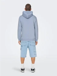 ONLY & SONS Sweatshirt Hoodie ONSCERES (5425) Hellblau/Blau