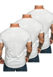 Amaci&Sons T-Shirt TACOMA Weiß/Creme