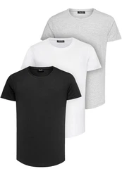 Amaci&Sons T-Shirt TACOMA Grau/Weiß/Dunkelblau/Dunkelgrau/Lila/Schwarz