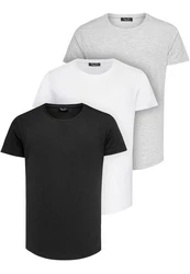 Amaci&Sons T-Shirt TACOMA Grau/Weiß/Dunkelblau/Dunkelgrau/Lila/Schwarz