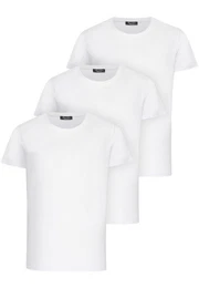 T-Shirt 3. LANCASTER 3er-Pack T-Shirts (3er-Pack) Herren Basic Oversize T-Shirt mit Rundhalsausschnitt