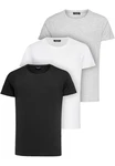 Amaci&Sons T-Shirt 3 LANCASTER Basic Oversize T-Shirt Weiß/Grau/Creme/Hellgrau/Dunkelgrau/Schwarz Amaci&Sons T-Shirt 3 LANCASTER Basic Oversize T-Shirt Weiß/Grau/Creme/Hellgrau/Dunkelgrau/Schwarz