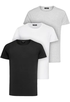 Amaci&Sons T-Shirt 3 LANCASTER Basic Oversize T-Shirt Weiß/Grau/Creme/Hellgrau/Dunkelgrau/Schwarz