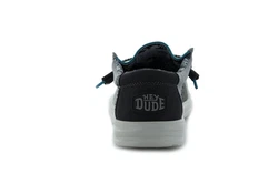 Hey Dude Wally H2O Slipper Grau/Dunkelblau/Blau/Dunkelgrau/Hellgrau