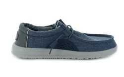 Hey Dude Wally H2O Slipper Hellblau/Blau/Dunkelblau/Grau