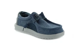 Hey Dude Wally H2O Slipper Hellblau/Blau/Dunkelblau/Grau