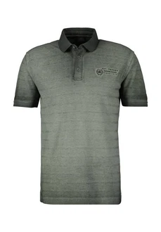 LERROS Poloshirt Grün/Dunkelgrün
