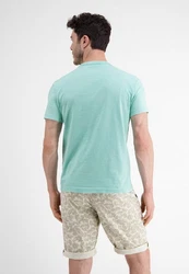 LERROS T-Shirt mit Frontprint Grün/Türkis/Hellgrün