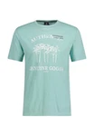 LERROS T-Shirt mit Frontprint Grün/Türkis/Hellgrün