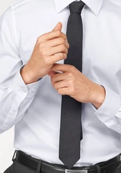 Bruno Banani Langarmhemd Slim-fit Weiß/Grau/Creme/Dunkelgrau