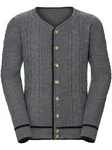 Witt Strickjacke Grau/Dunkelgrau/Dunkelrot/Dunkelblau