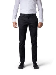Hirschthal Chinohose Herren Chino Hose Herrenhose Casual Slim-Fit 