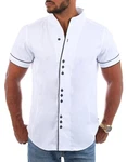 CARISMA Kurzarmhemd Herren Hemd Basic (9118/9119) einfarbig (9118 / 9119)