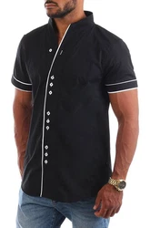 CARISMA Kurzarmhemd Herren Hemd Basic (9118/9119) einfarbig (9118 / 9119)