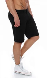 Big Seven Mason Chino Shorts Herren Bermuda Hose Schwarz/Dunkelgrau
