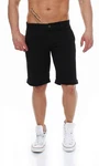 Big Seven Mason Chino Shorts Herren Bermuda Hose Schwarz/Dunkelgrau